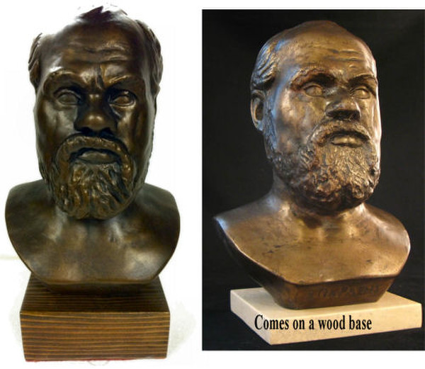 Socrates Bust Sculpture Made in America
